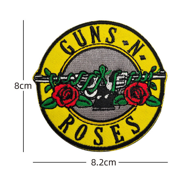 Guns N Roses Music Iron (1) Designed Embroidered Patch