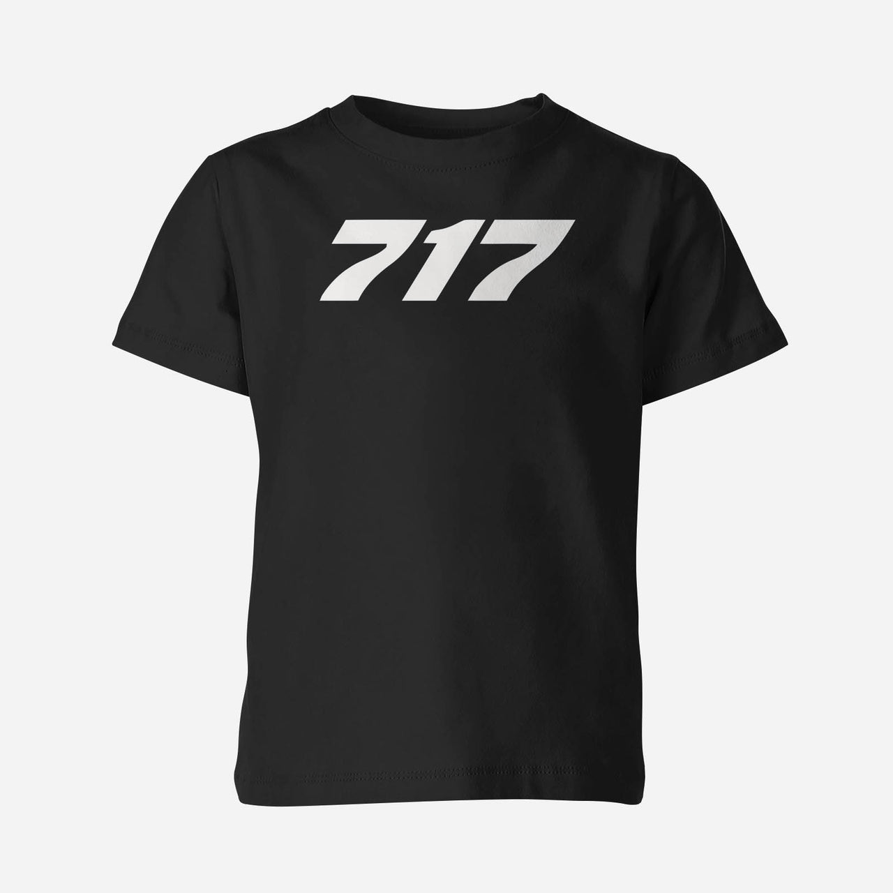 717 Flat Text Designed Children T-Shirts