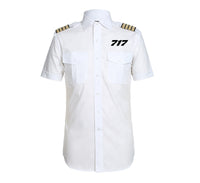 Thumbnail for 717 Flat Text Designed Pilot Shirts