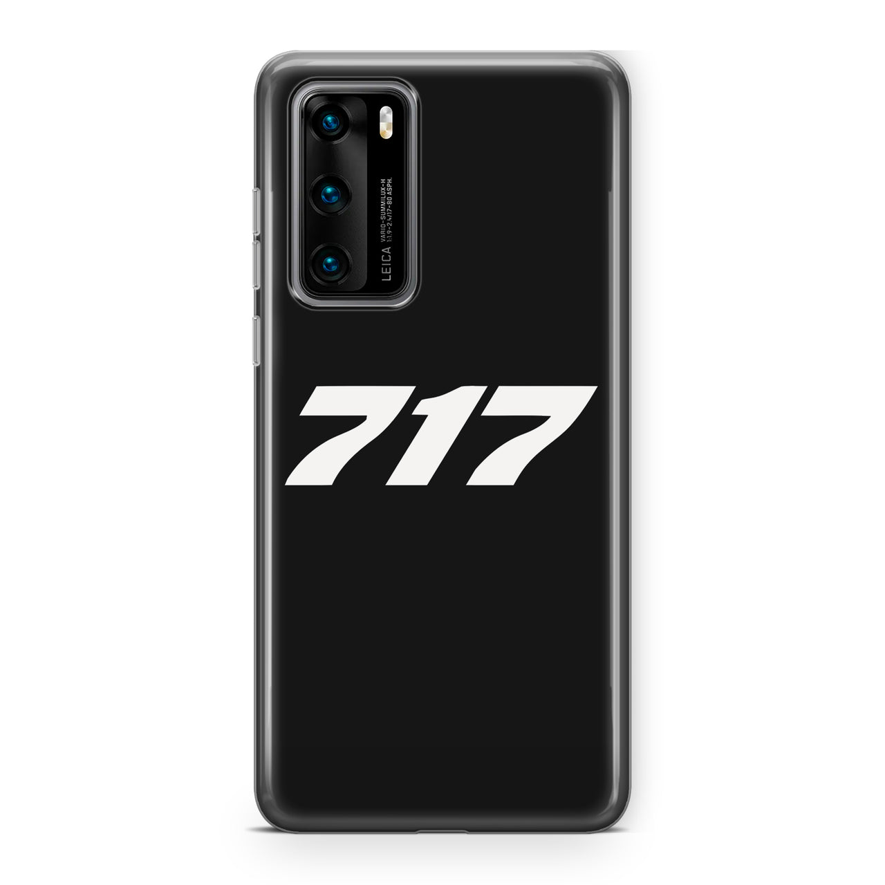 717 Flat Text Designed Huawei Cases