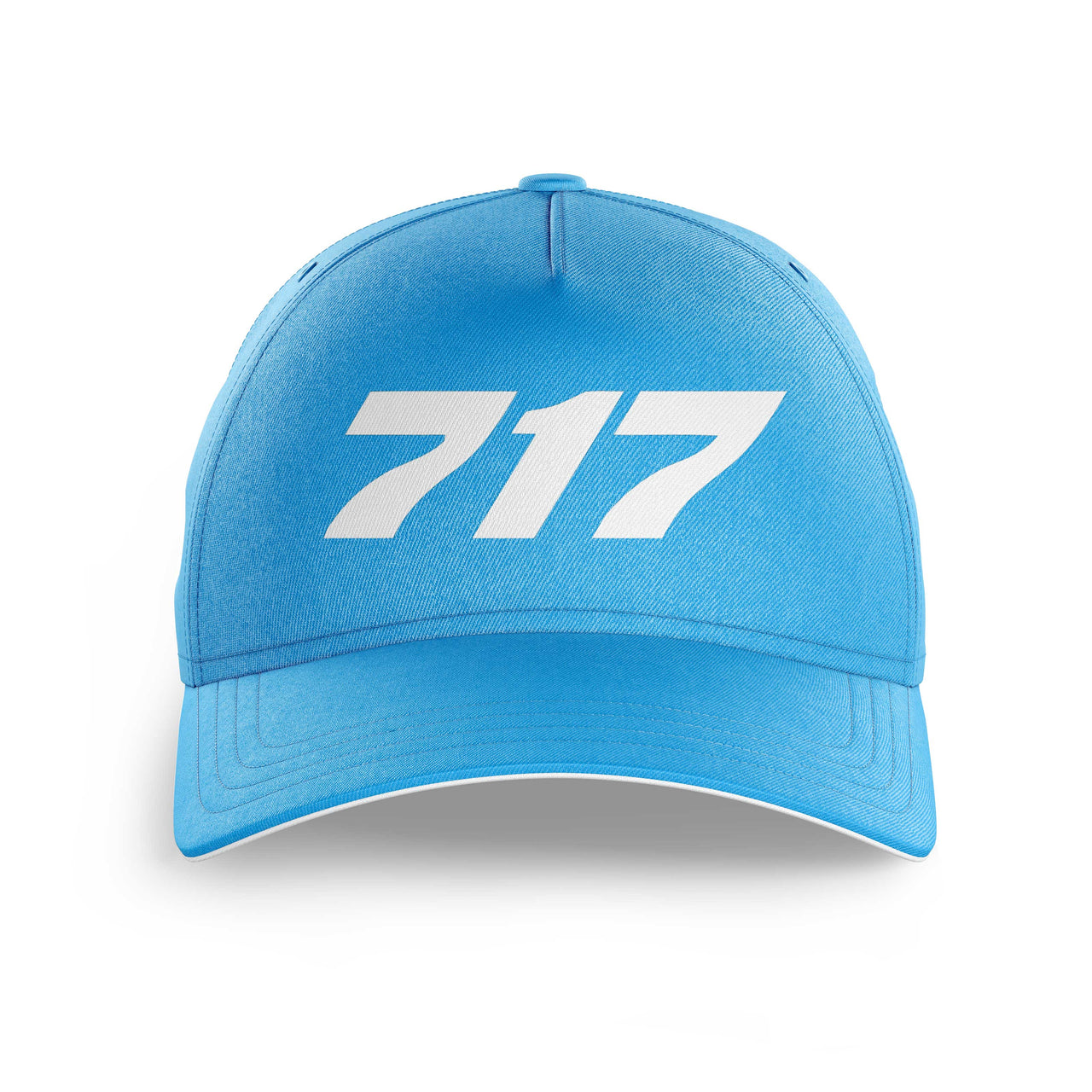 717 Flat Text Printed Hats