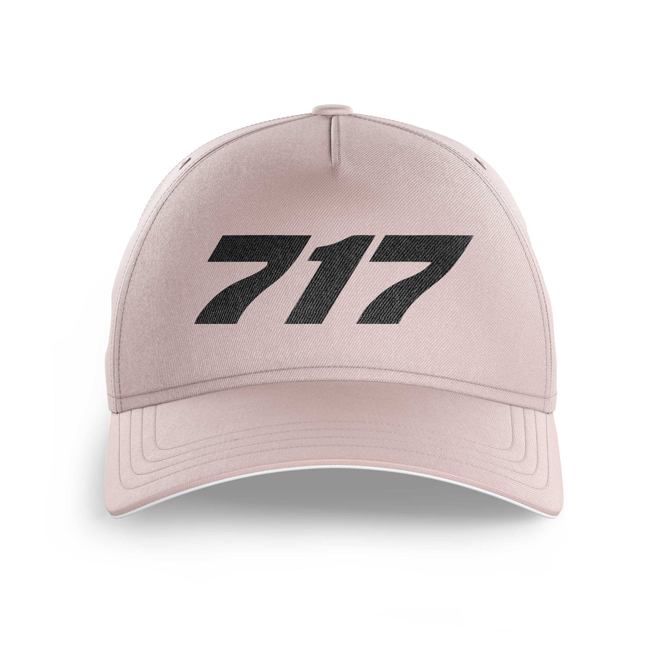 717 Flat Text Printed Hats