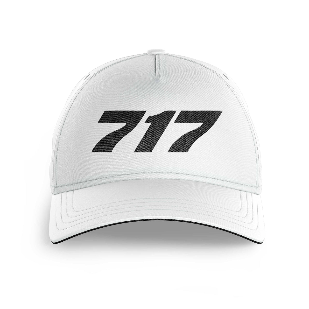 717 Flat Text Printed Hats