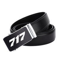 Thumbnail for 717 Flat Text Designed Men Belts