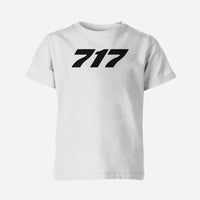 Thumbnail for 717 Flat Text Designed Children T-Shirts