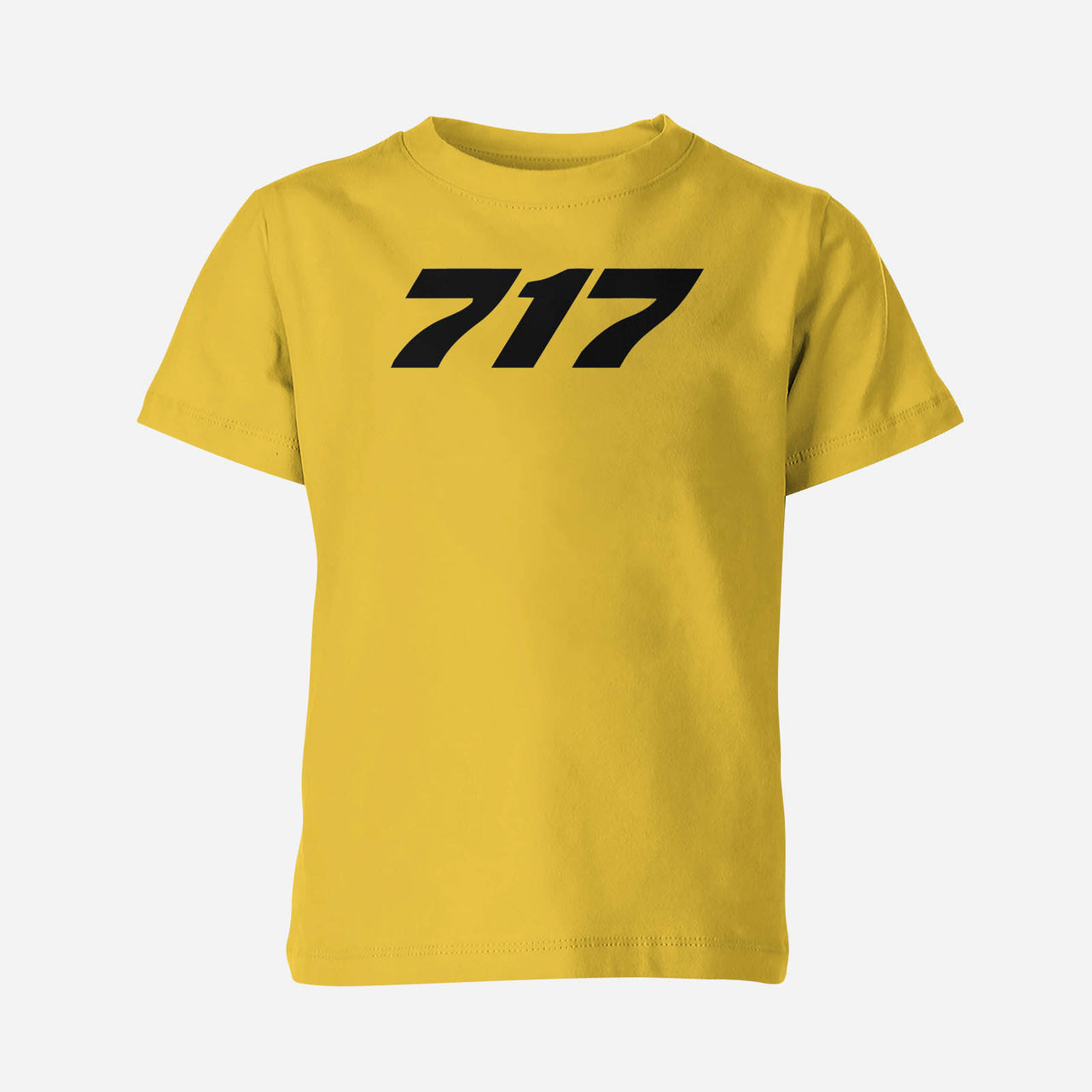 717 Flat Text Designed Children T-Shirts