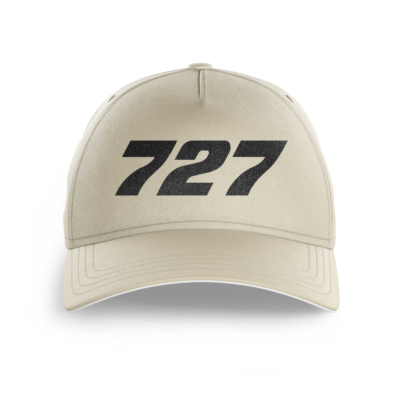 727 Flat Text Printed Hats