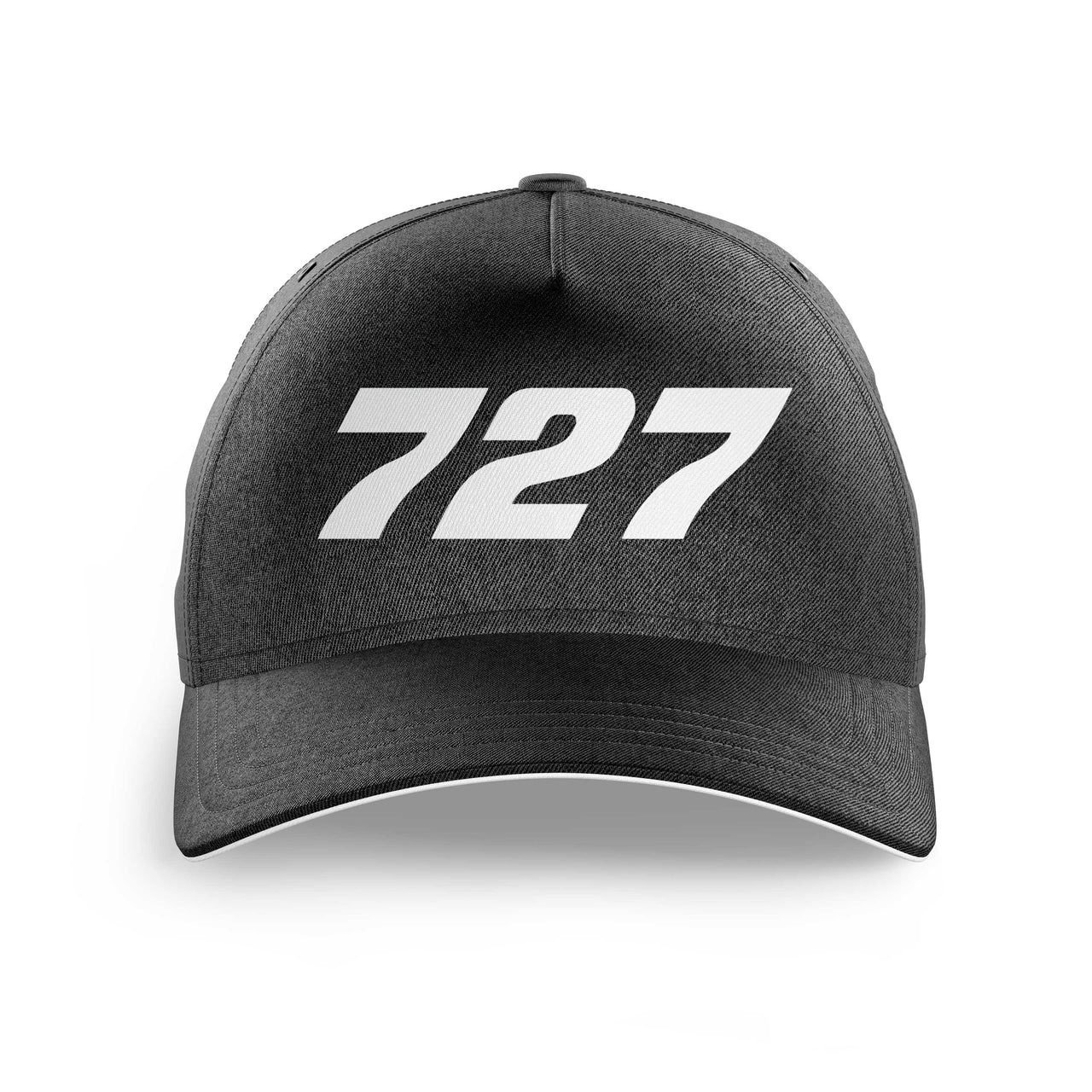 727 Flat Text Printed Hats