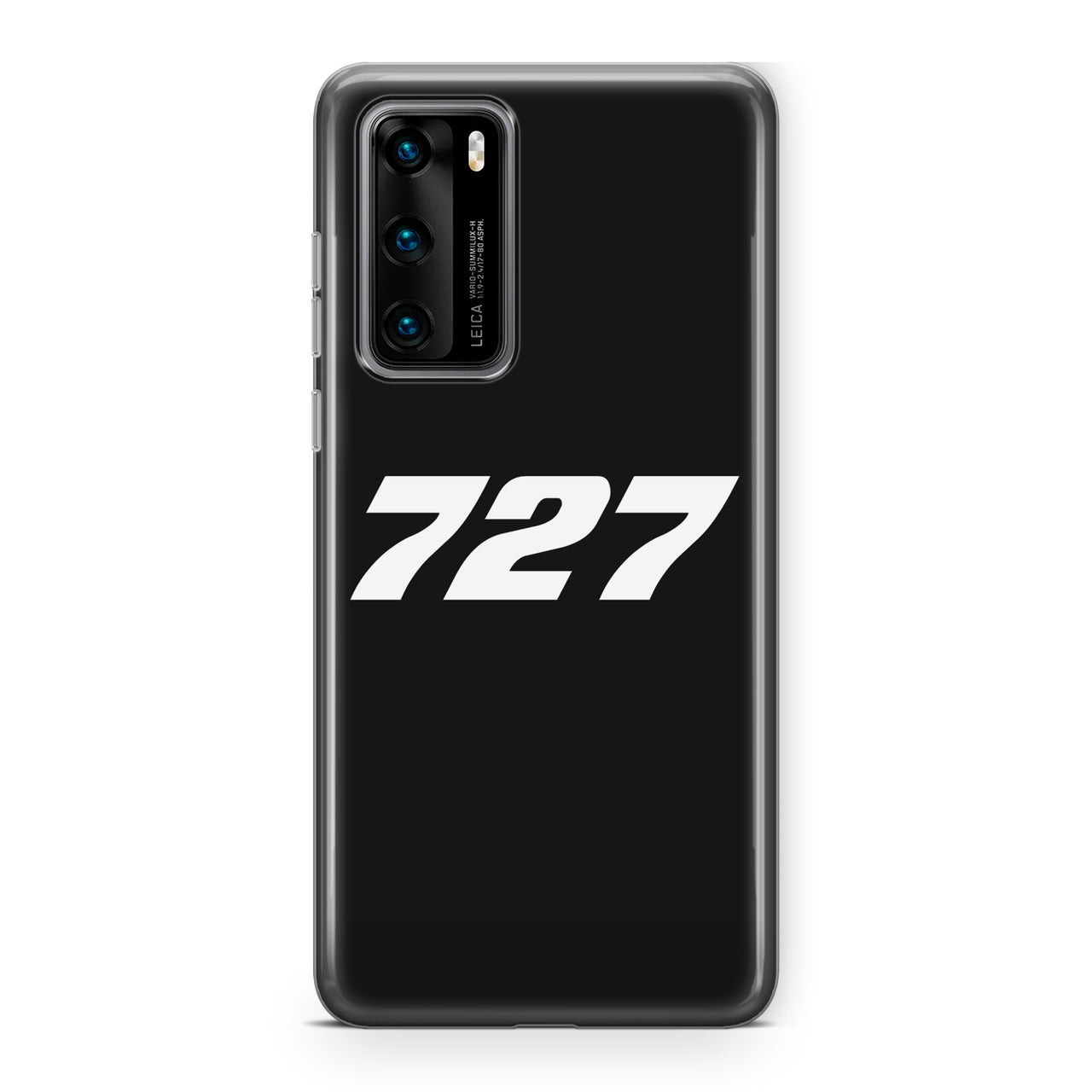 727 Flat Text Designed Huawei Cases