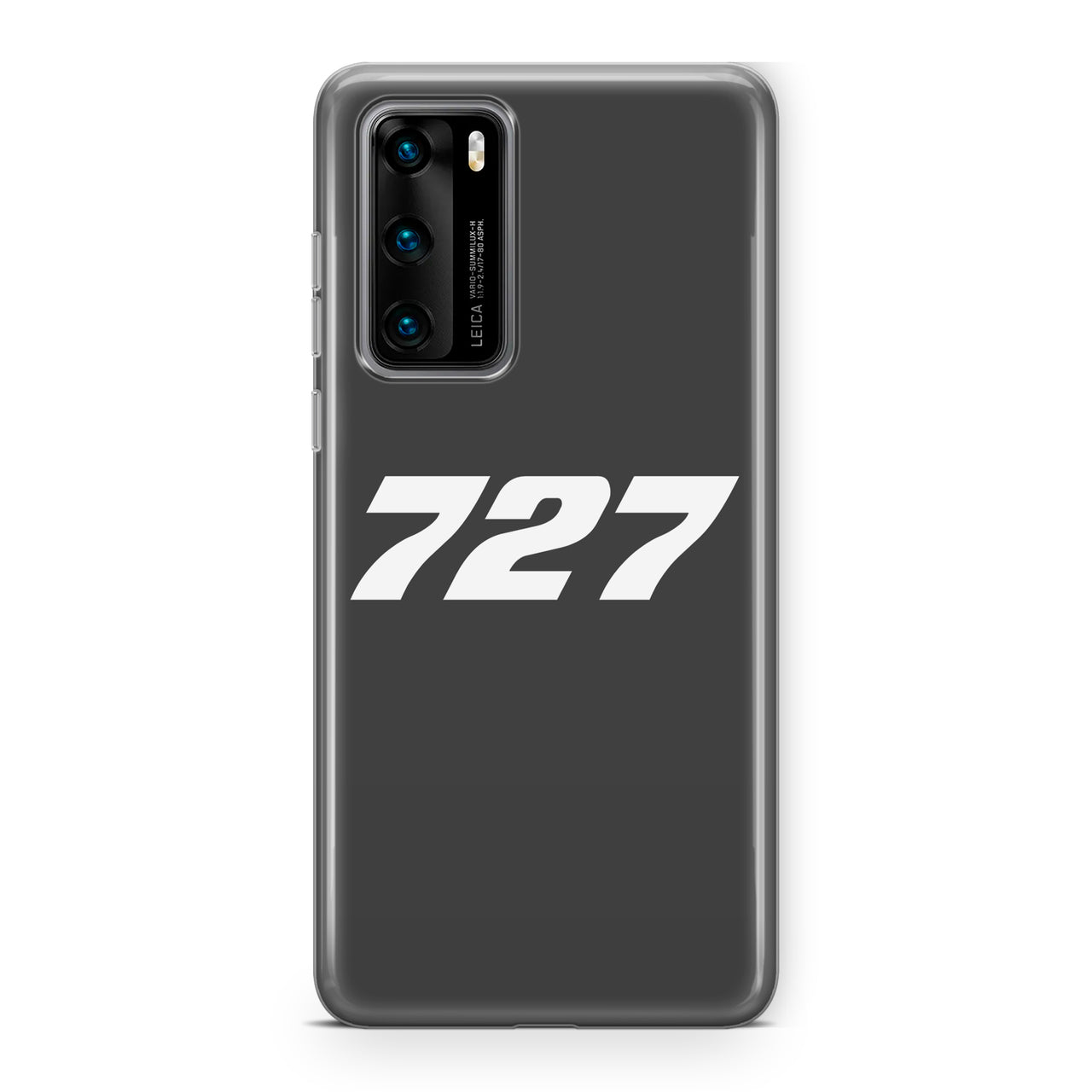 727 Flat Text Designed Huawei Cases