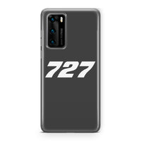 Thumbnail for 727 Flat Text Designed Huawei Cases