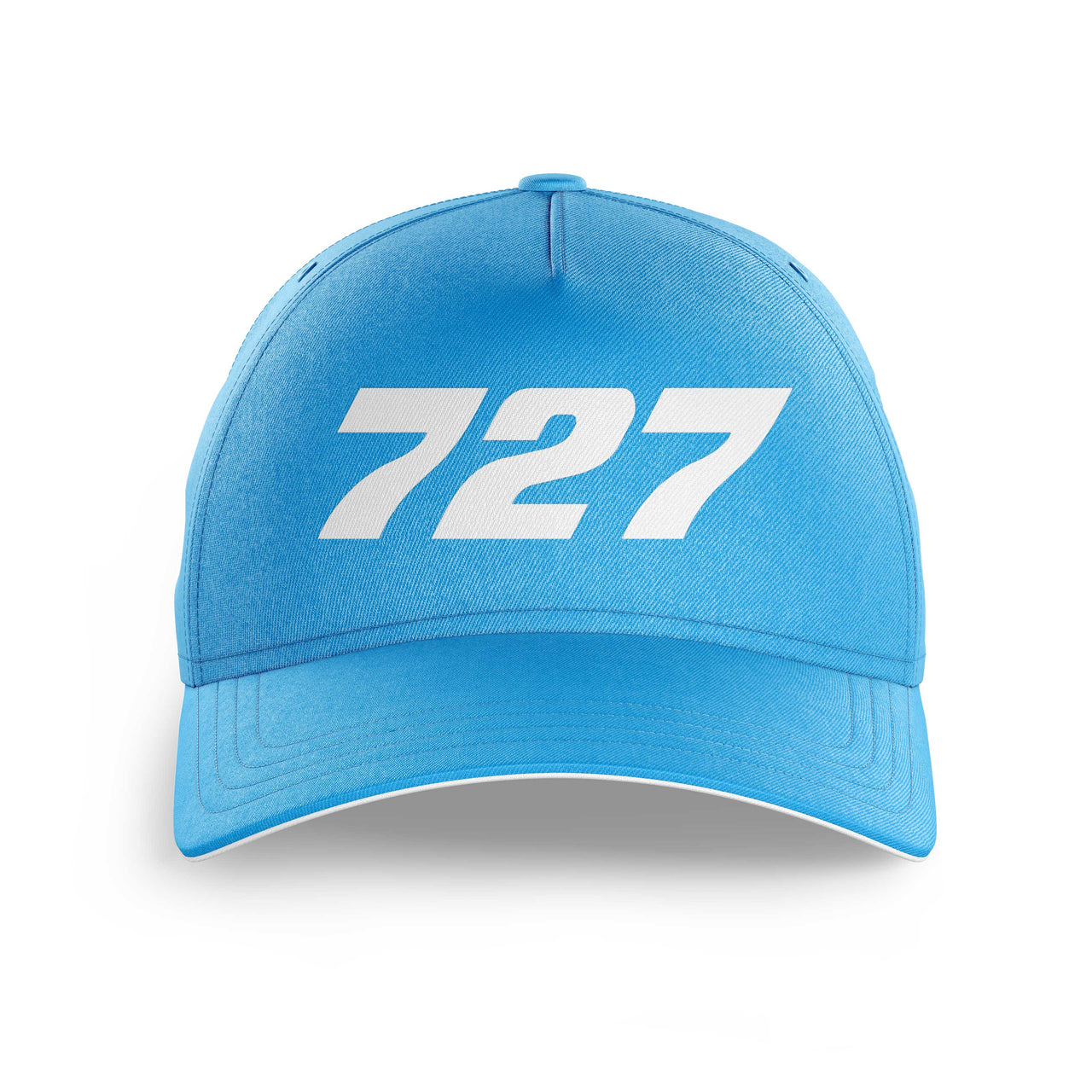 727 Flat Text Printed Hats