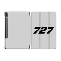 Thumbnail for 727 Flat Text Designed Samsung Tablet Cases