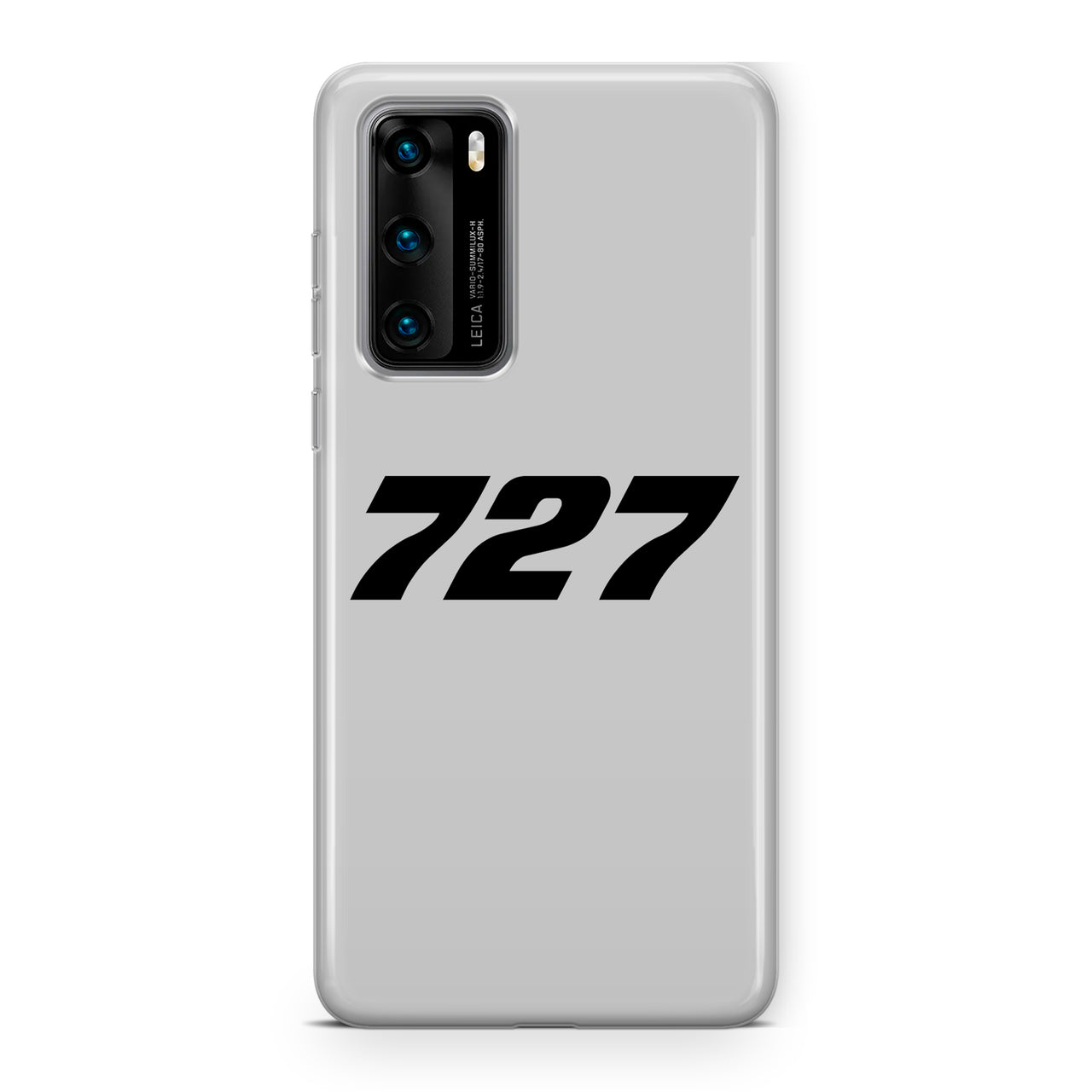 727 Flat Text Designed Huawei Cases