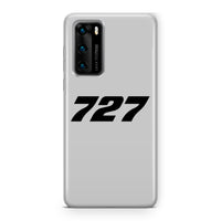 Thumbnail for 727 Flat Text Designed Huawei Cases