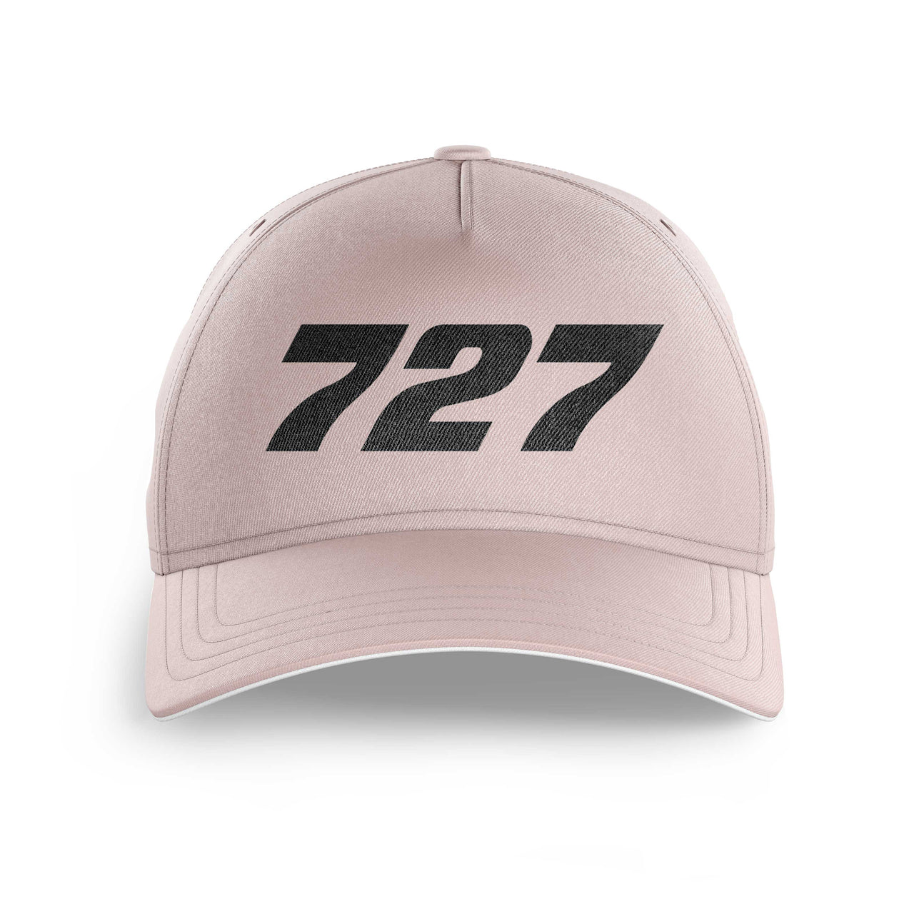 727 Flat Text Printed Hats