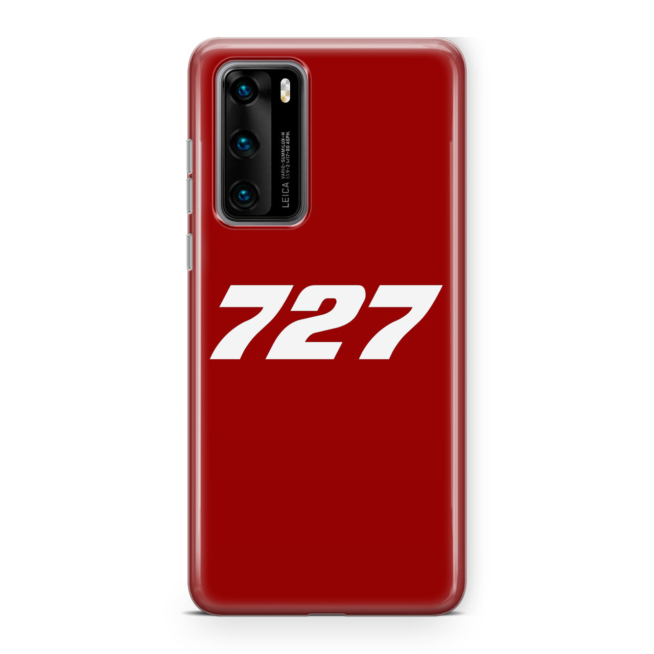 727 Flat Text Designed Huawei Cases