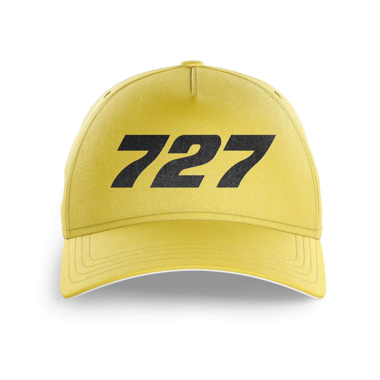 727 Flat Text Printed Hats