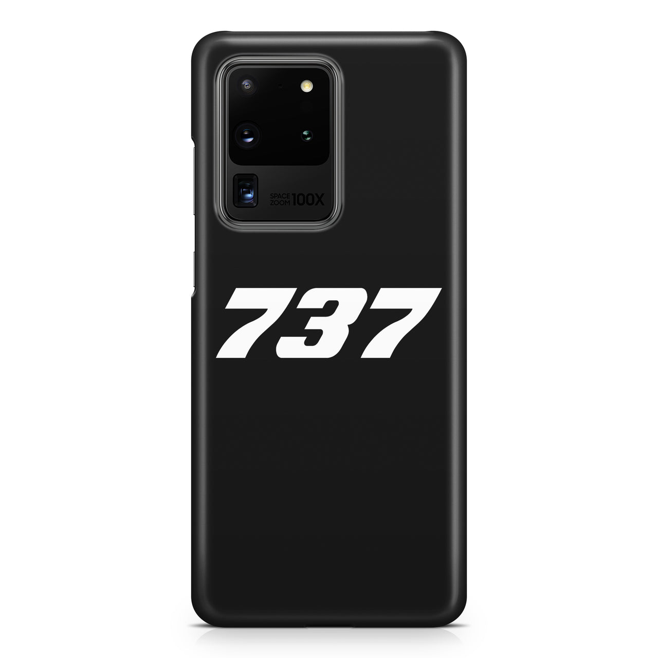 737 Flat Text Samsung S & Note Cases