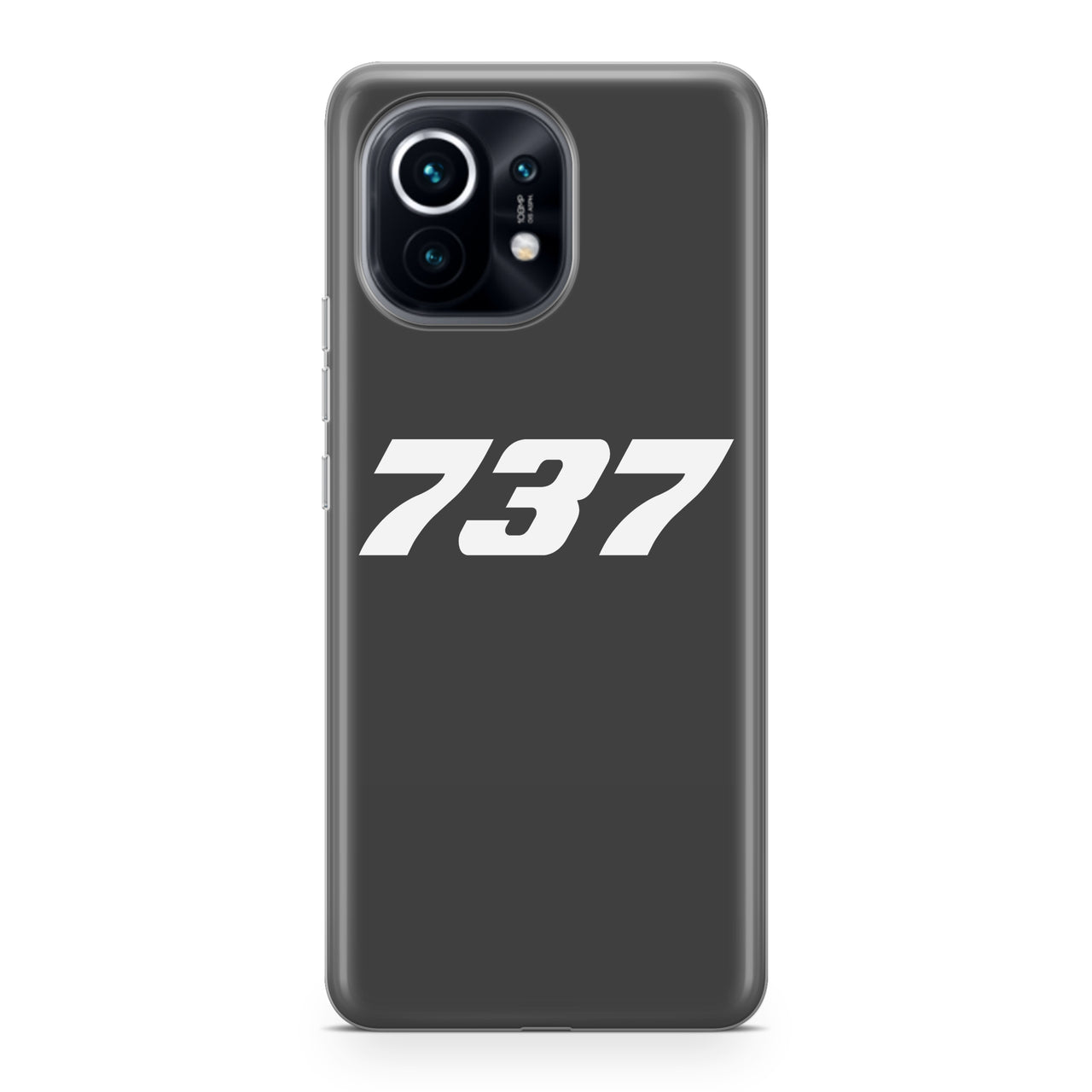 737 Flat Text Designed Xiaomi Cases