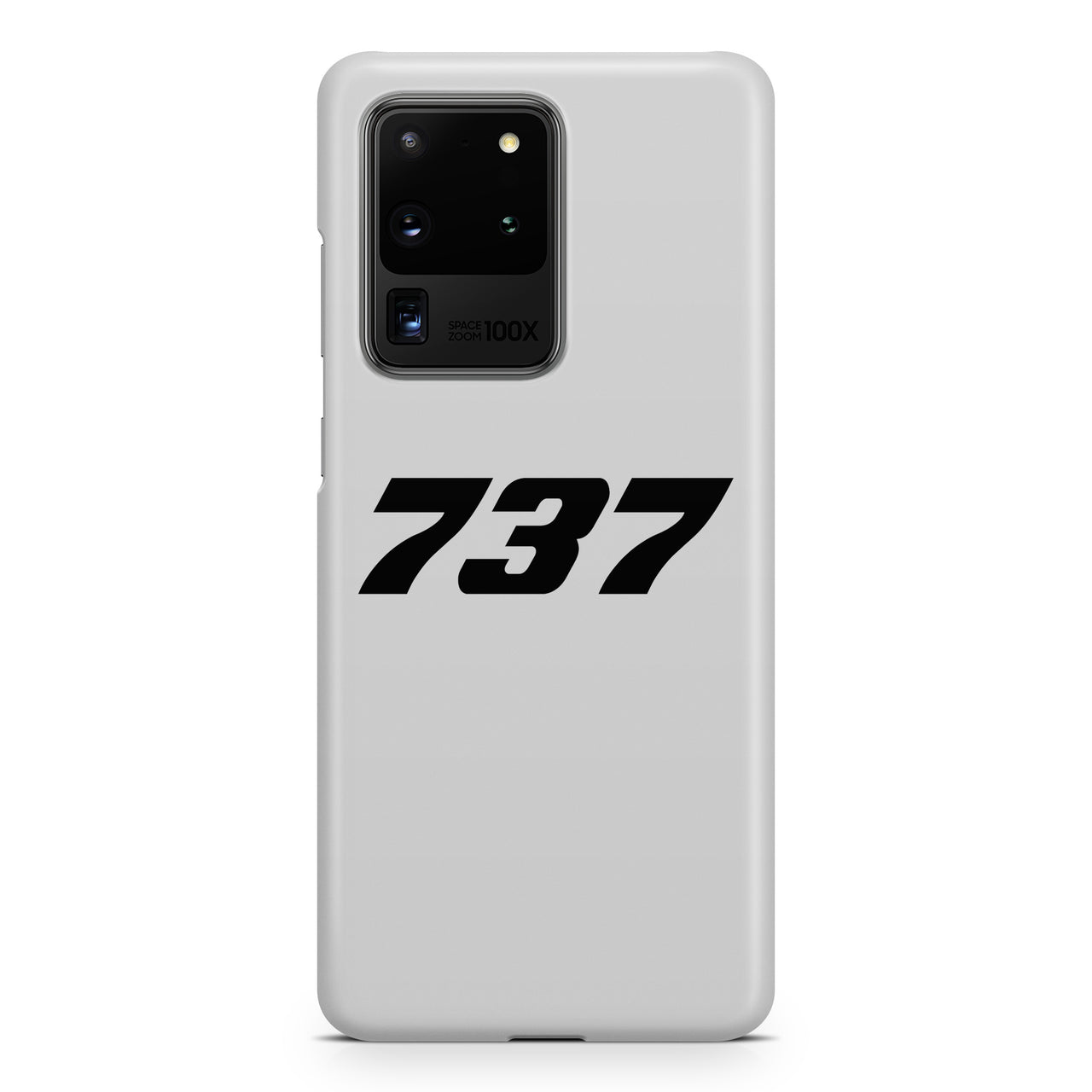 737 Flat Text Samsung S & Note Cases