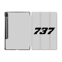 Thumbnail for 737 Flat Text Designed Samsung Tablet Cases