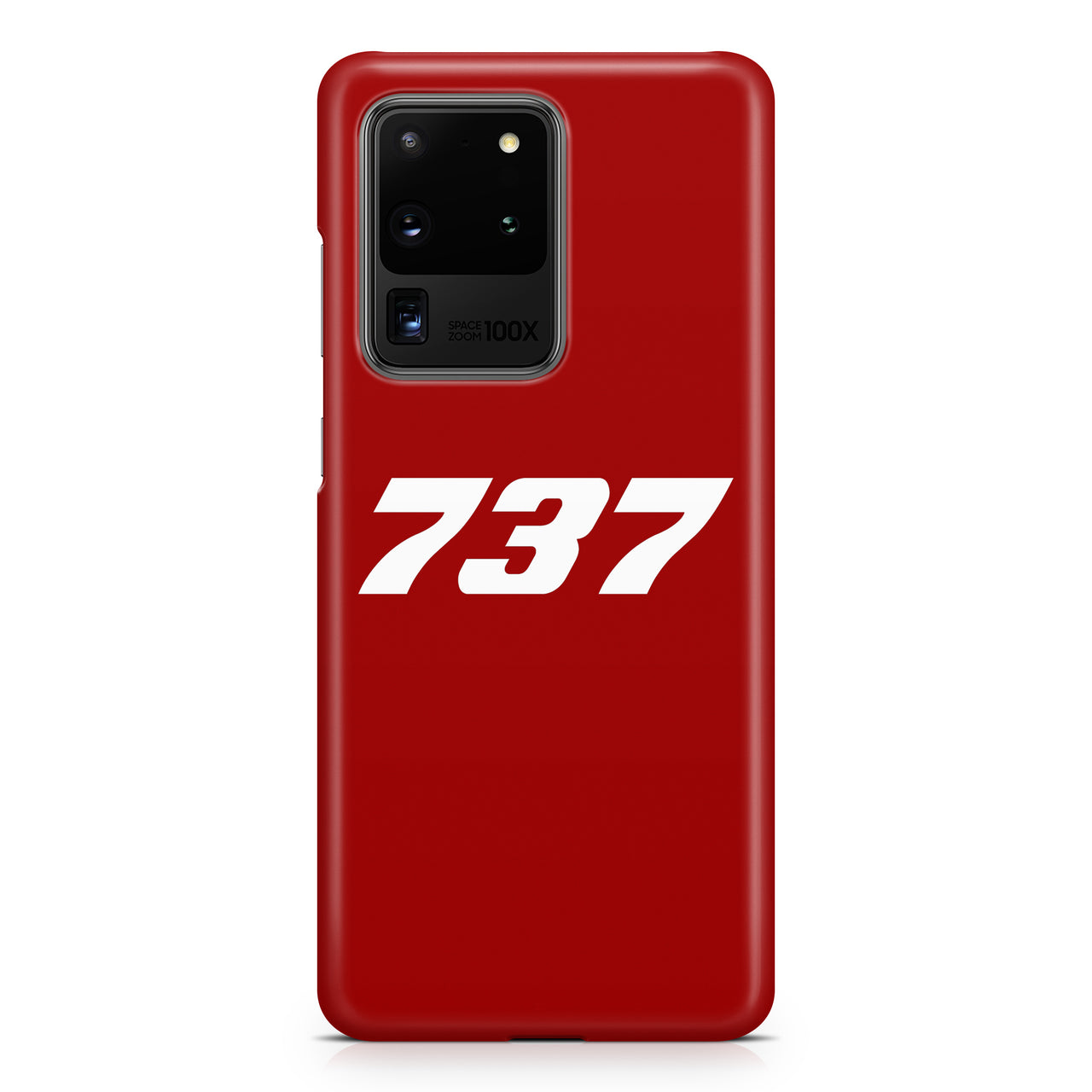 737 Flat Text Samsung S & Note Cases