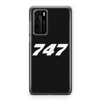 Thumbnail for 747 Flat Text Designed Huawei Cases