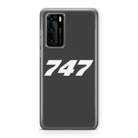 Thumbnail for 747 Flat Text Designed Huawei Cases