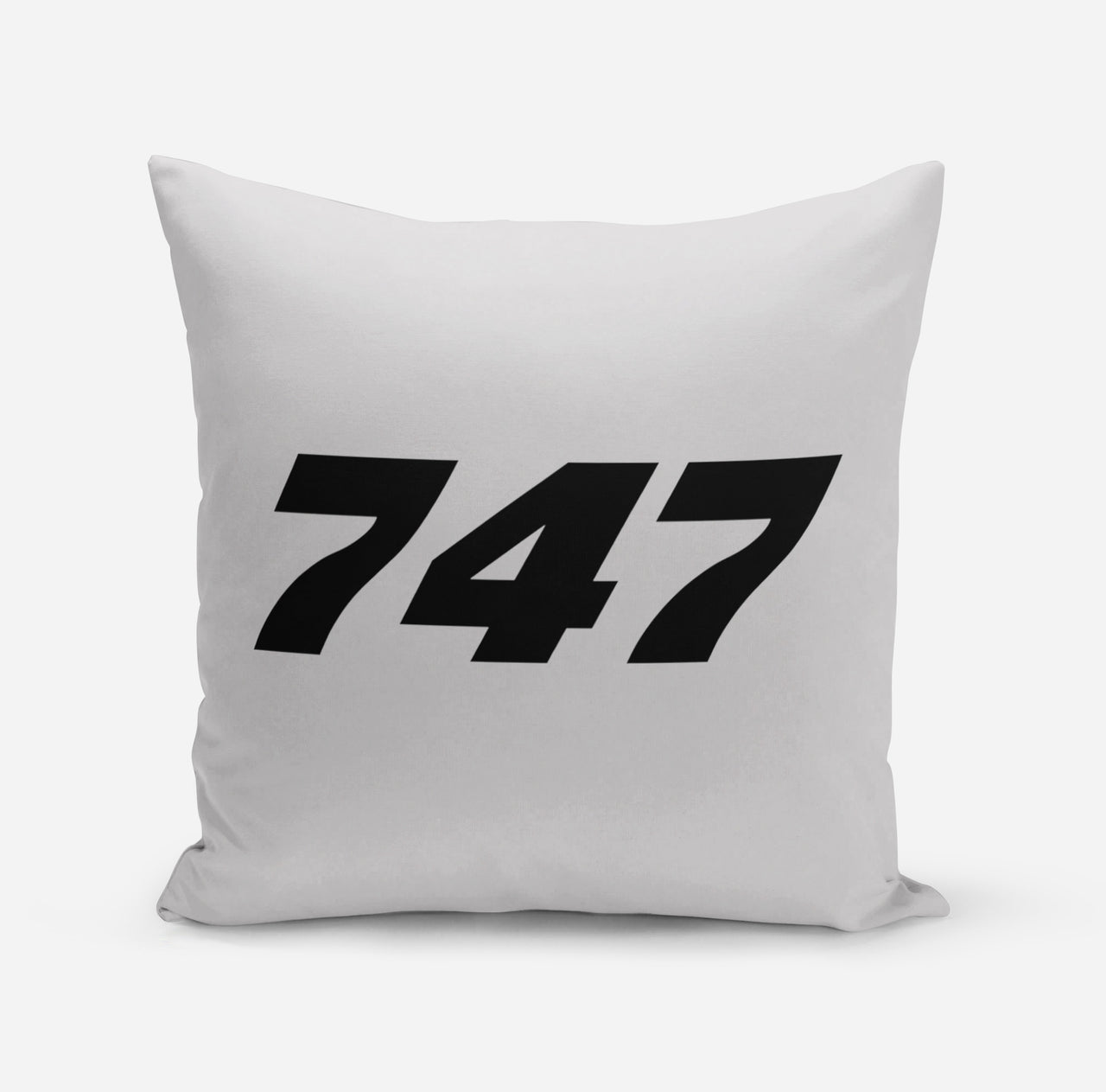 747 Flat Text Designed Pillows