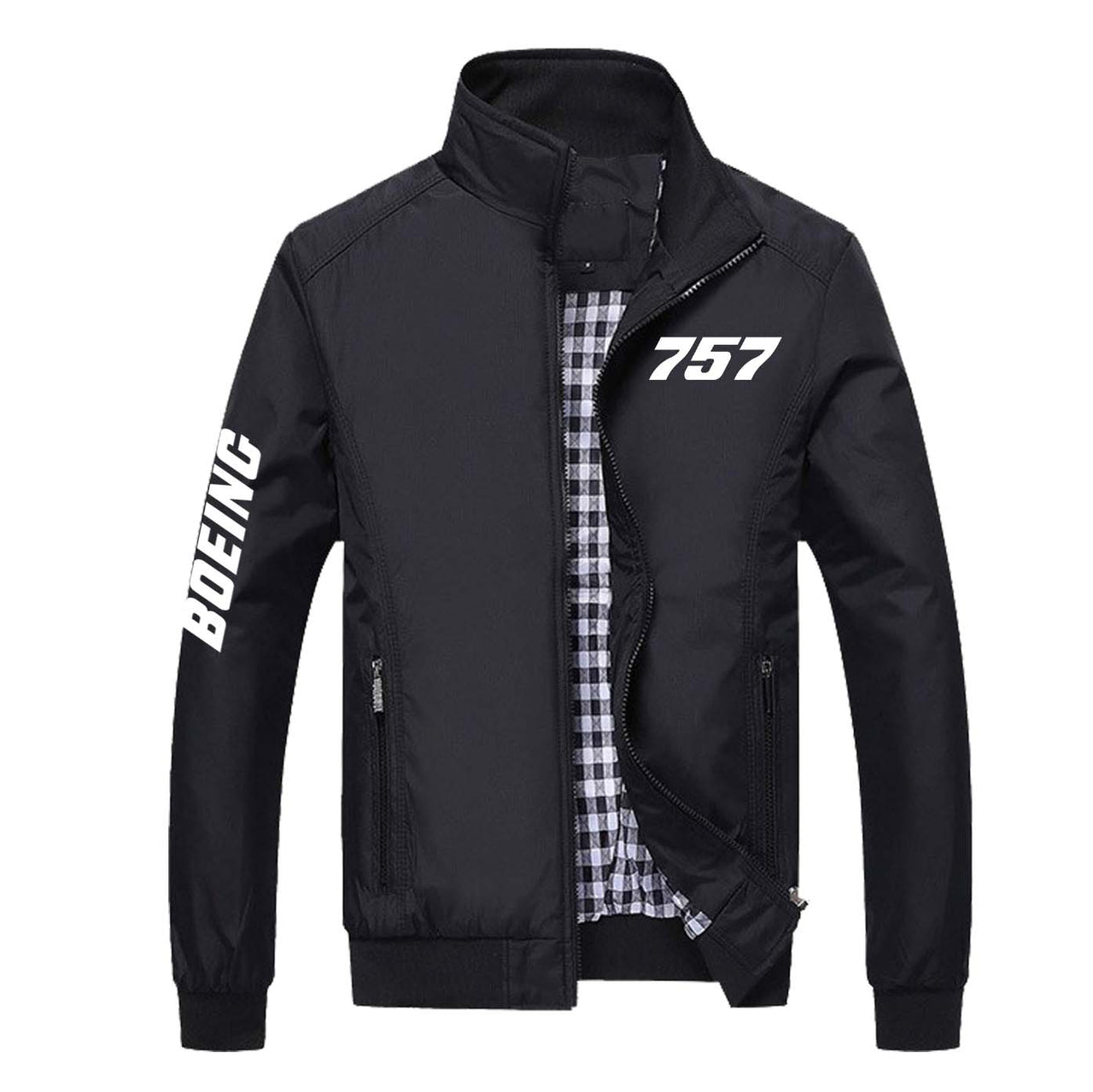 757 Flat Text Designed Stylish Jackets