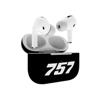 Thumbnail for 757 Flat Text Designed AirPods  Cases