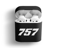 Thumbnail for 757 Flat Text Designed AirPods  Cases