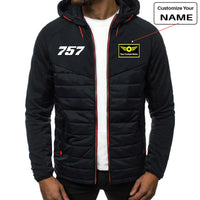 Thumbnail for 757 Flat Text Designed Sportive Jackets