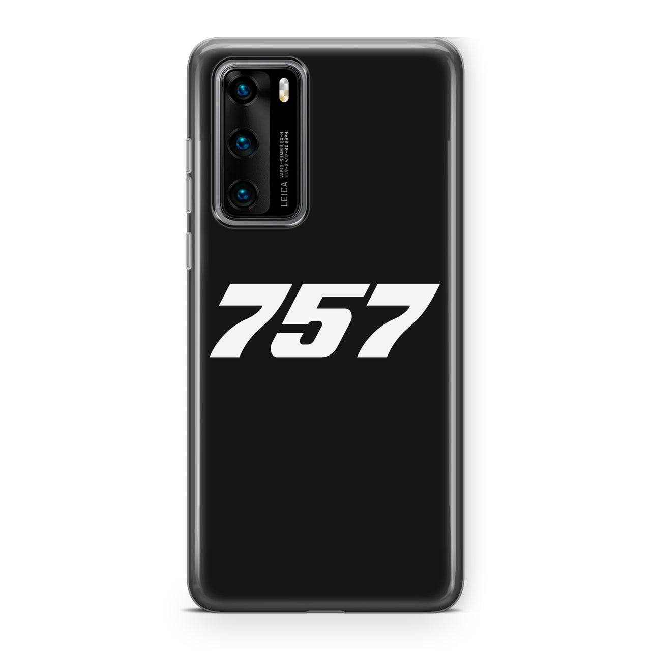 757 Flat Text Designed Huawei Cases