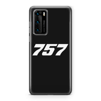 Thumbnail for 757 Flat Text Designed Huawei Cases