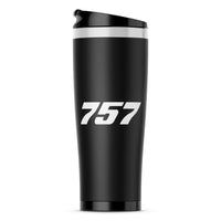 Thumbnail for 757 Flat Text Designed Travel Mugs