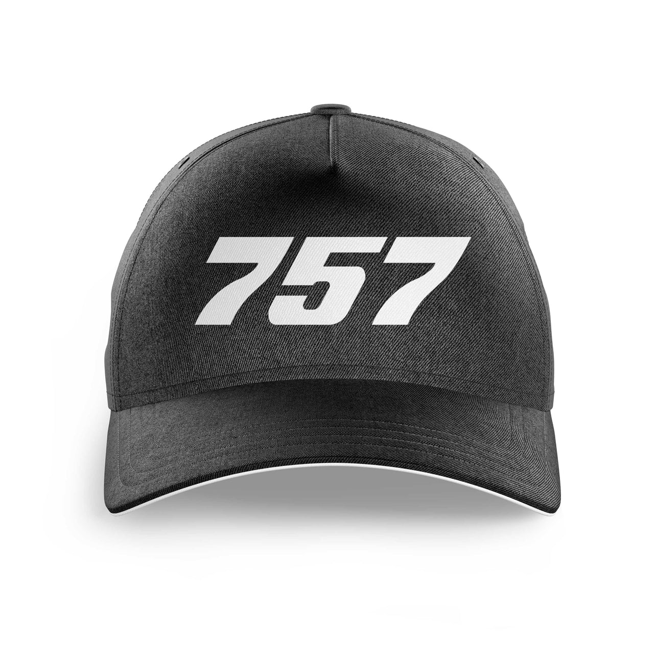 757 Flat Text Printed Hats