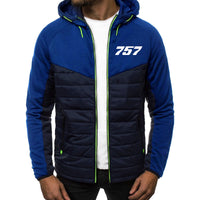 Thumbnail for 757 Flat Text Designed Sportive Jackets