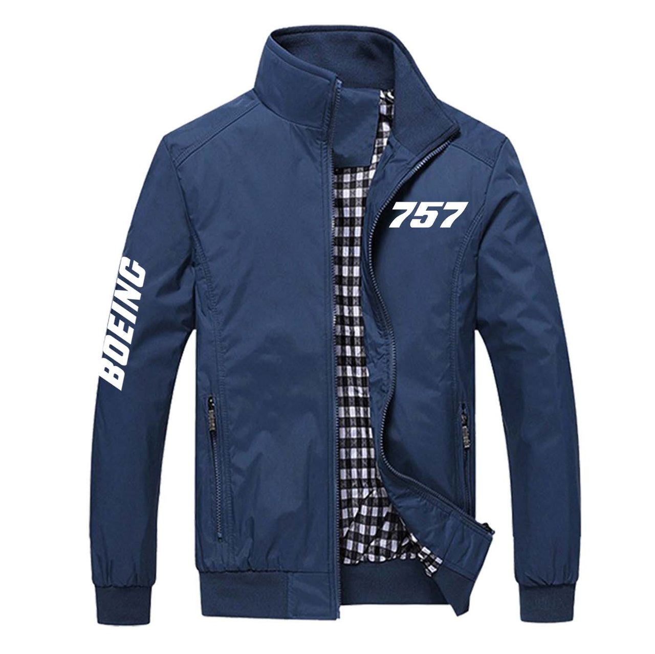 757 Flat Text Designed Stylish Jackets