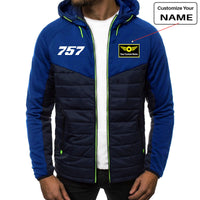 Thumbnail for 757 Flat Text Designed Sportive Jackets