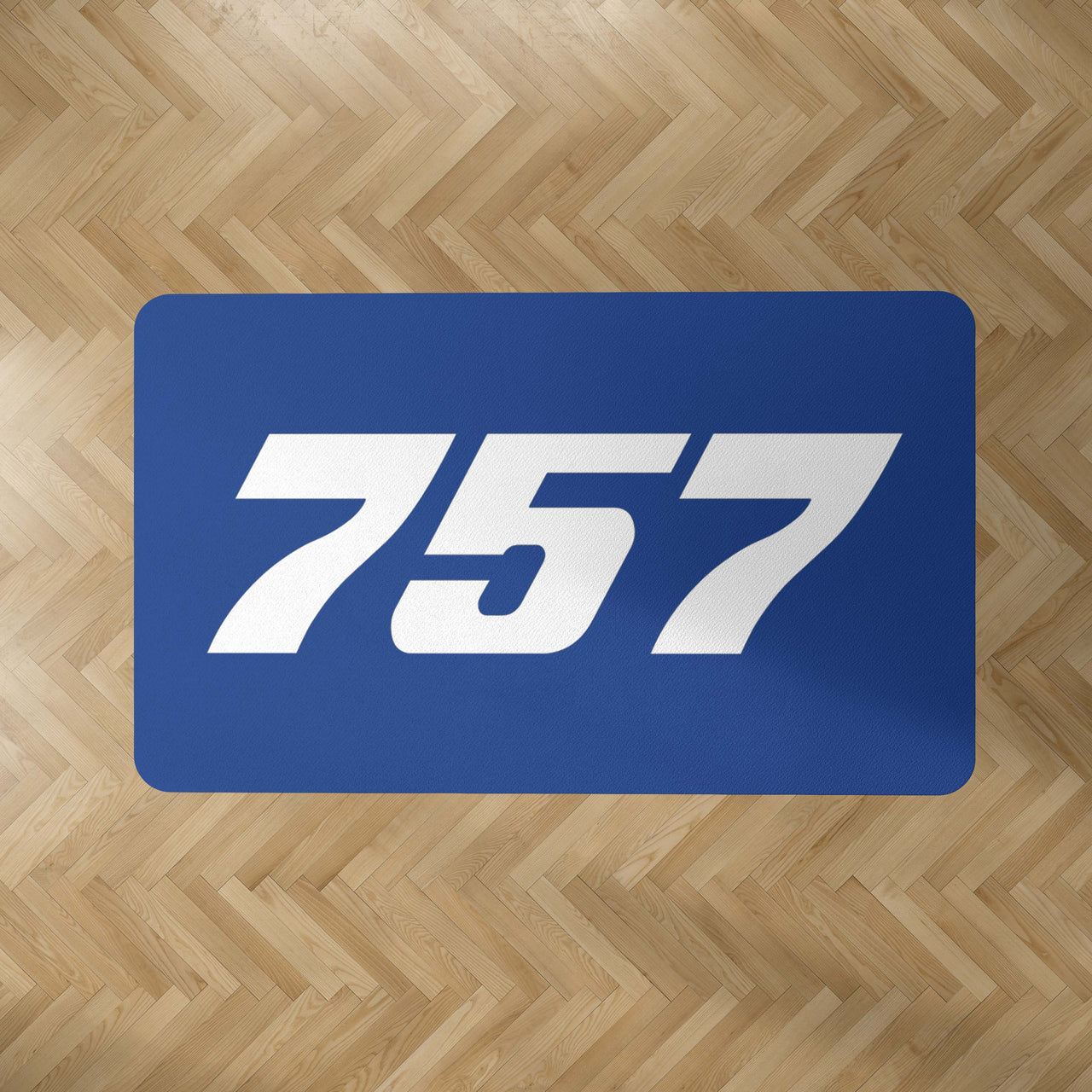 757 Flat Text Designed Carpet & Floor Mats