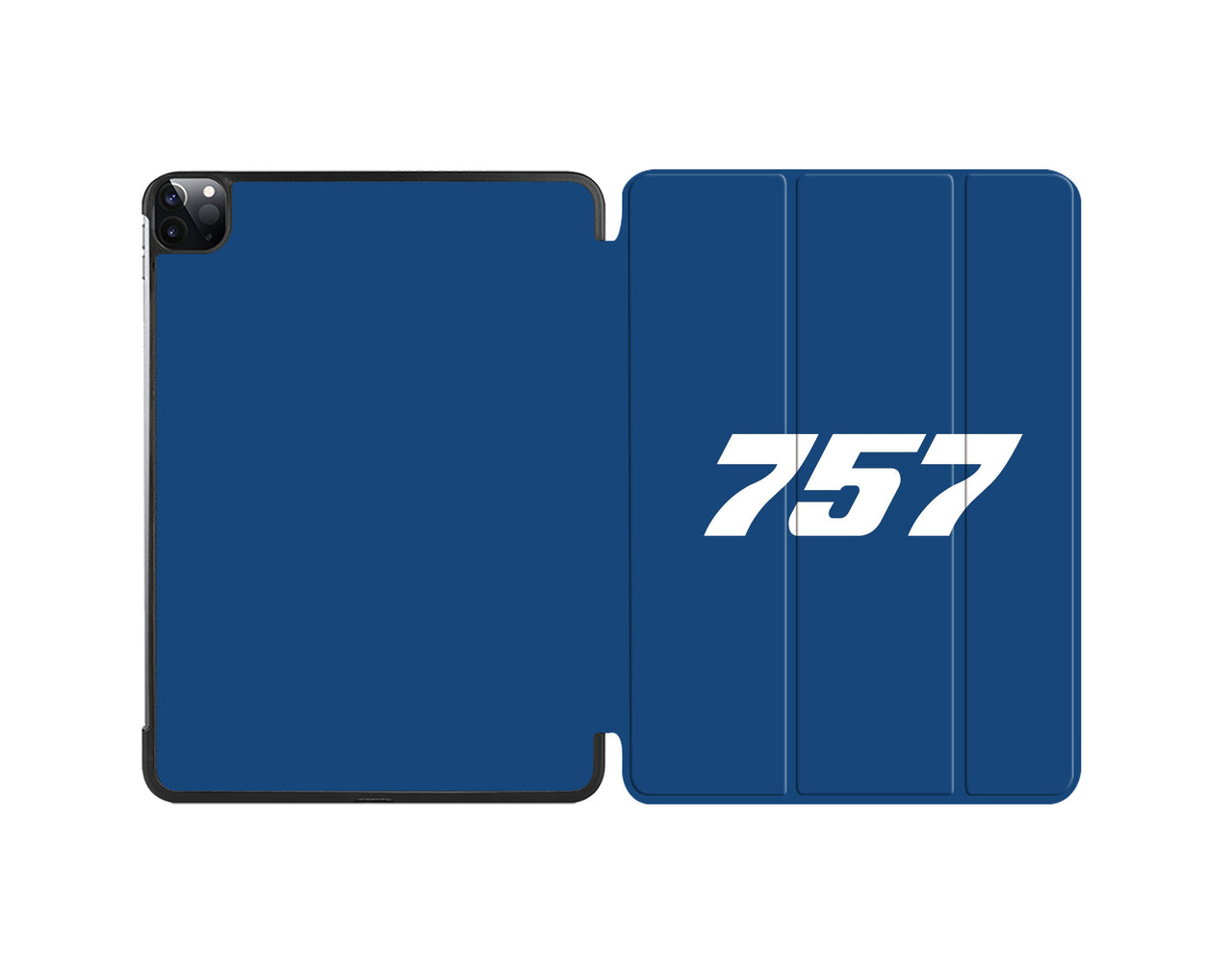 757 Flat Text Designed iPad Cases