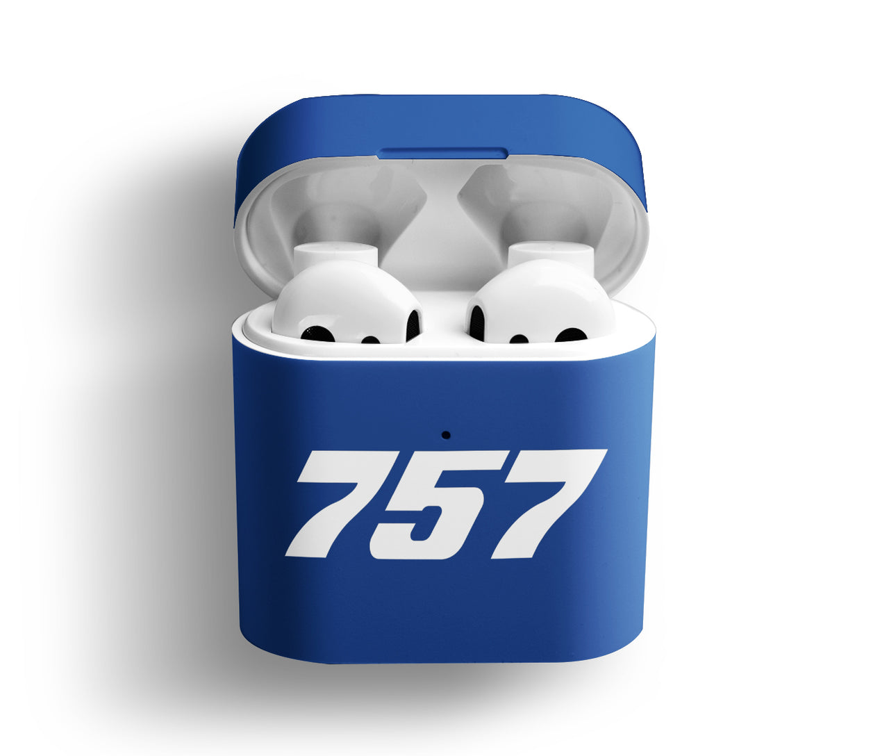 757 Flat Text Designed AirPods  Cases