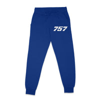 Thumbnail for 757 Flat Text Designed Sweatpants