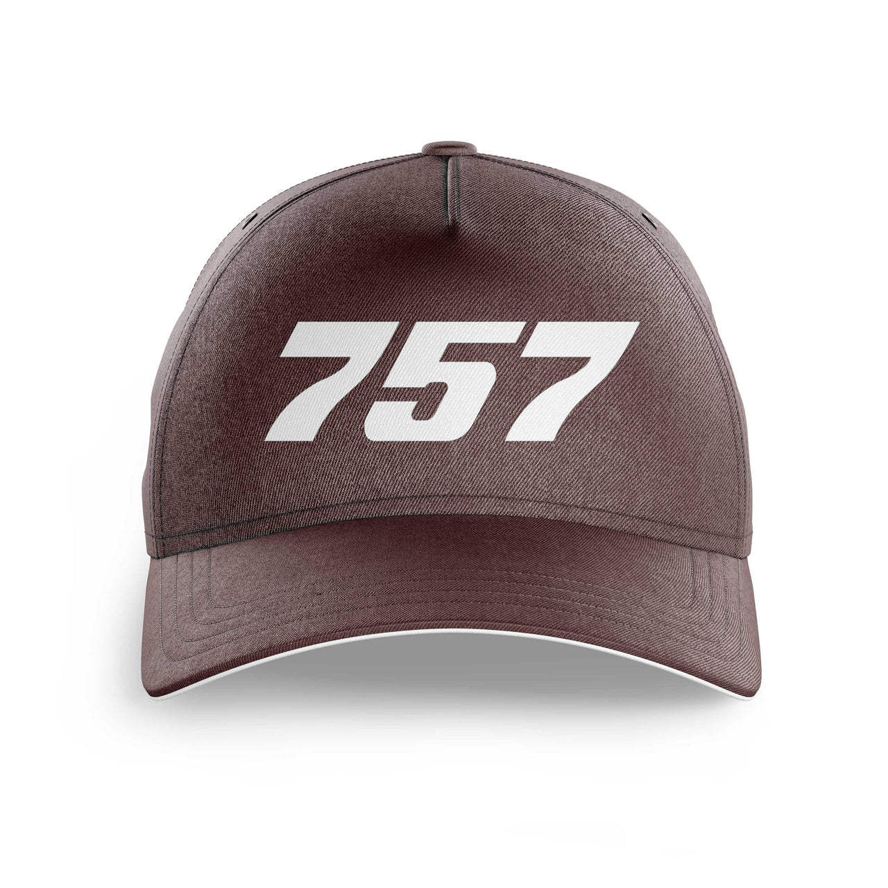 757 Flat Text Printed Hats