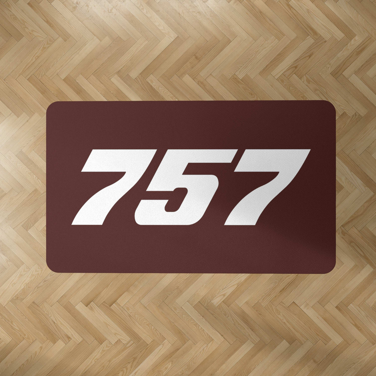 757 Flat Text Designed Carpet & Floor Mats