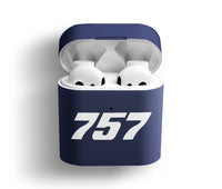 Thumbnail for 757 Flat Text Designed AirPods  Cases