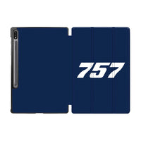 Thumbnail for 757 Flat Text Designed Samsung Tablet Cases