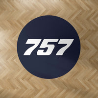 Thumbnail for 757 Flat Text Designed Carpet & Floor Mats (Round)